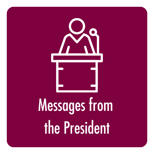 Messages from the President Icon